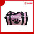 Portable fashion dog carrier bag